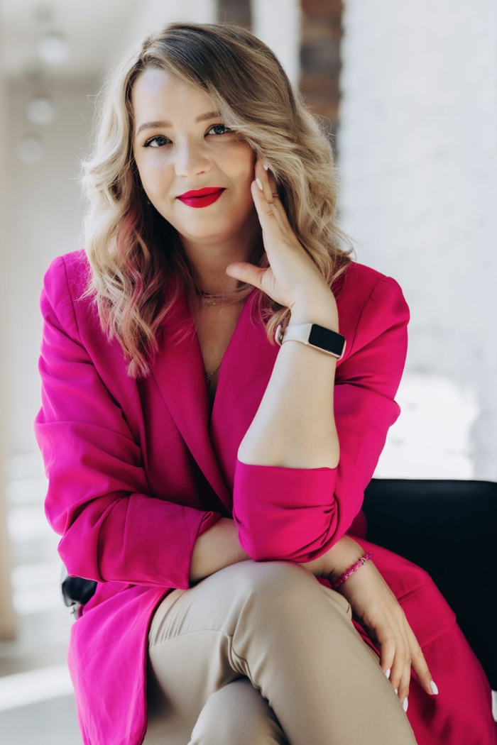 викладачка курсу Анастасія Галич