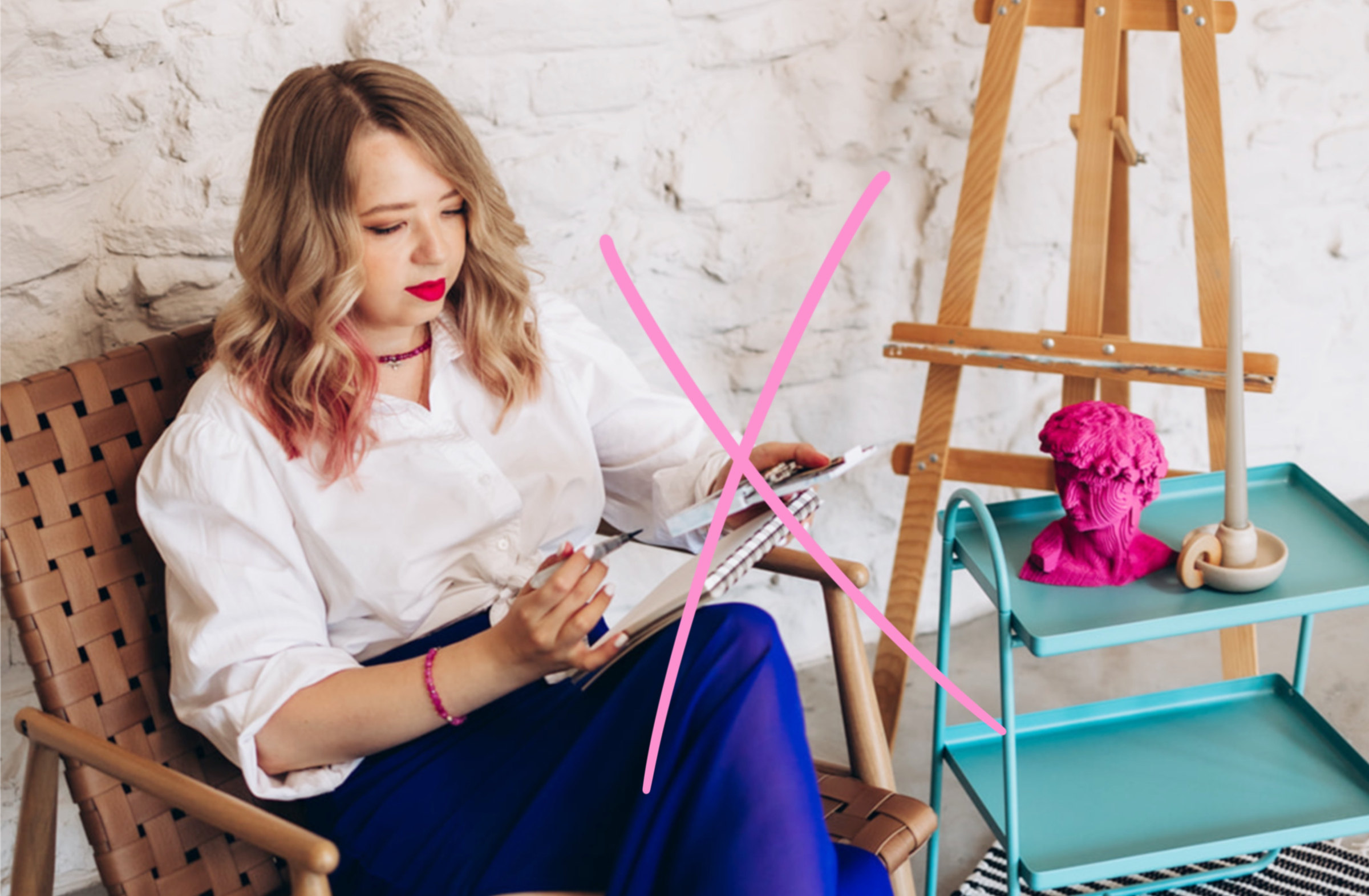 Ніякої "живої" фарби, лише планшет